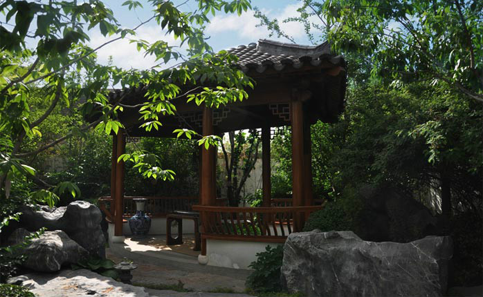 天津中式庭院